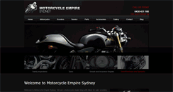 Desktop Screenshot of motorcycleempiresydney.com.au